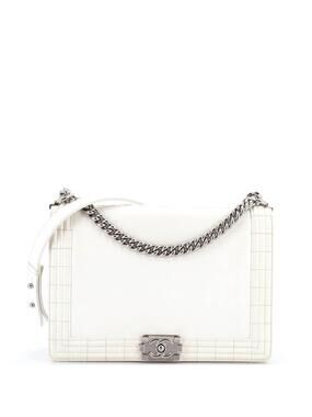 Chanel Reverso Boy Flap Bag Glazed #260573C18B
